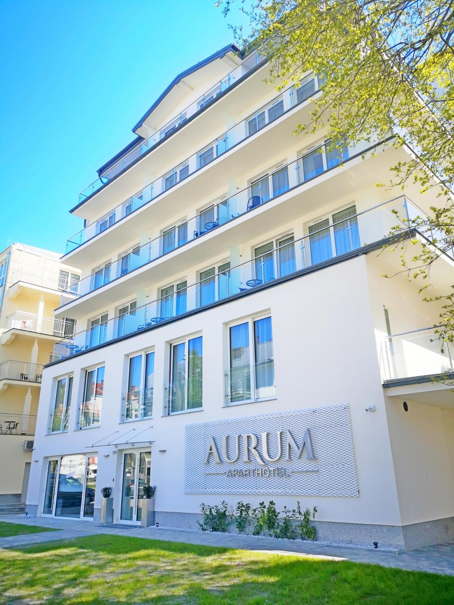 Aurum Aparthotel - Nowe Apartamenty Blisko Plazy - Neue Appartements In Strandnaehe Świnoujście Exteriör bild