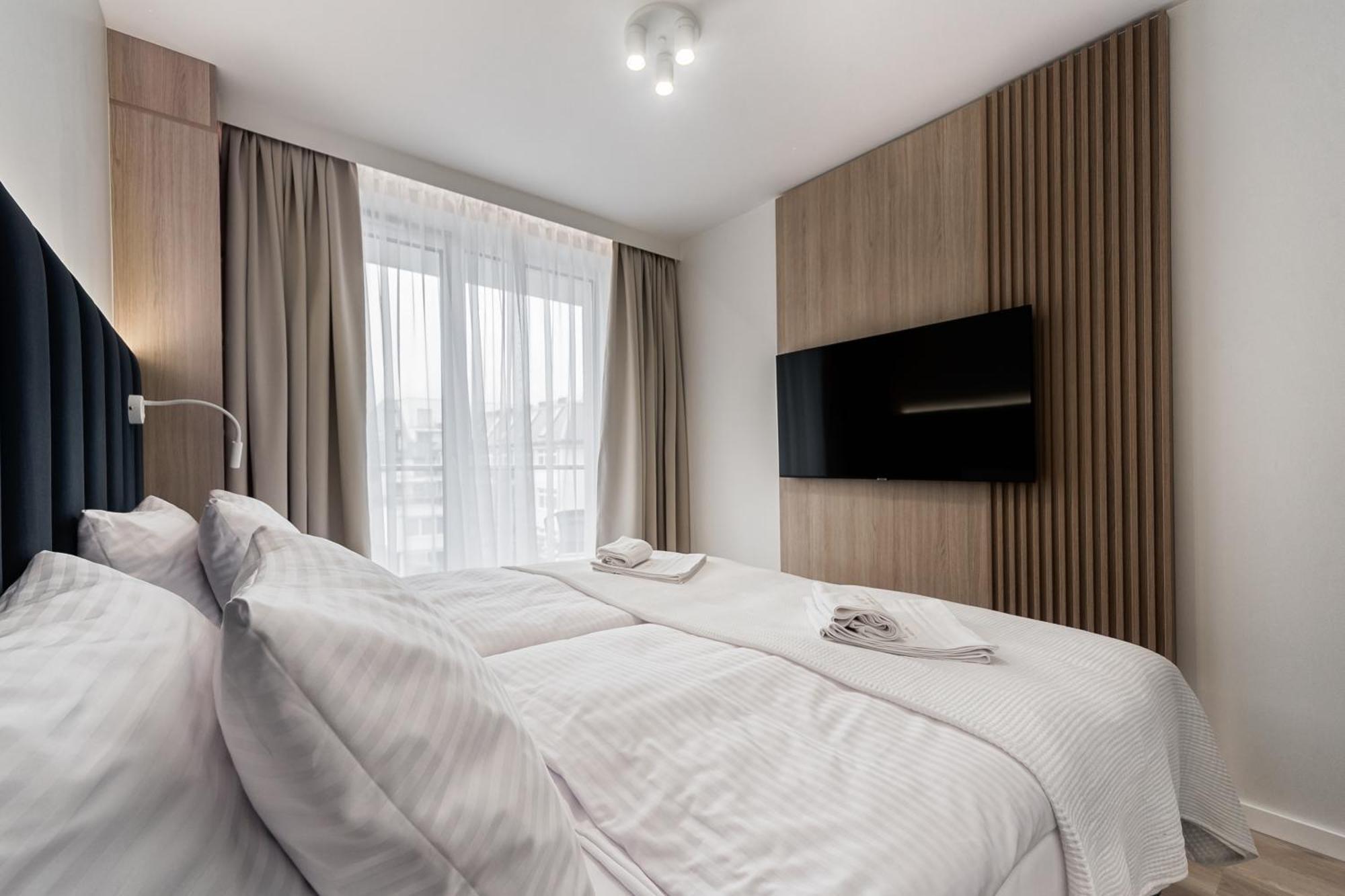 Aurum Aparthotel - Nowe Apartamenty Blisko Plazy - Neue Appartements In Strandnaehe Świnoujście Exteriör bild