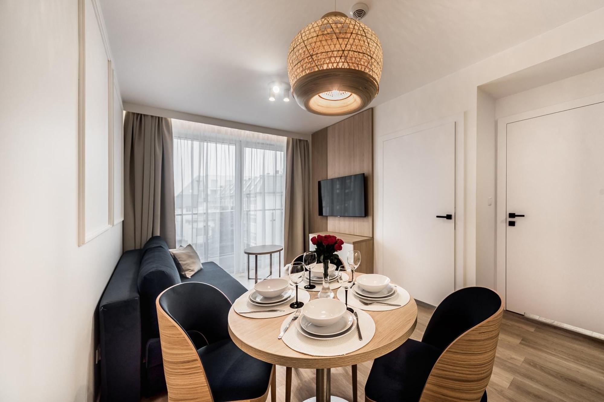 Aurum Aparthotel - Nowe Apartamenty Blisko Plazy - Neue Appartements In Strandnaehe Świnoujście Exteriör bild